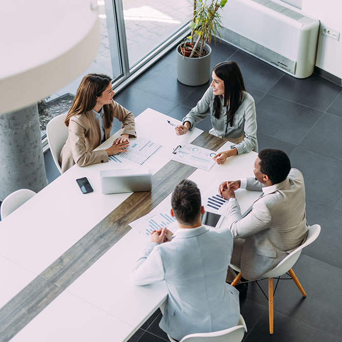 Business persons on meeting in the office